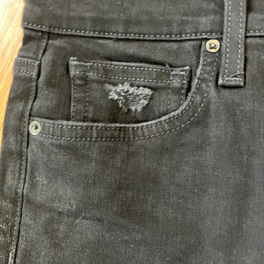 Joe's high rise skinny ankle Black Jean - Picture 5 of 9